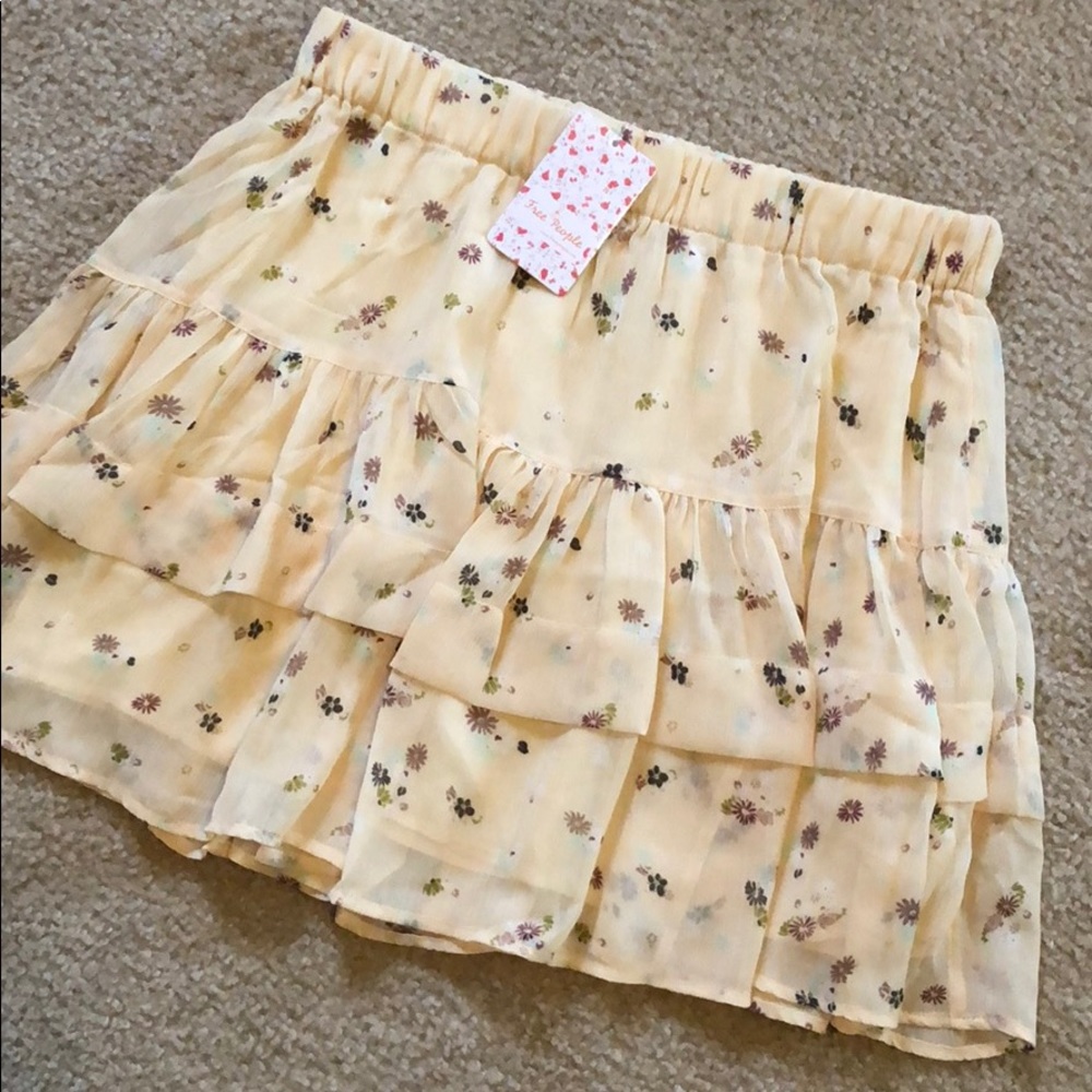 Free People Linseed Skirt